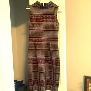 Mock Turtleneck Dress